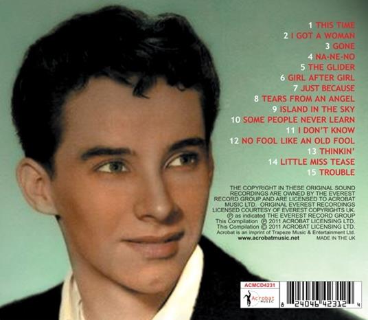 This Time - The Best Of - CD Audio di Troy Shondell - 2