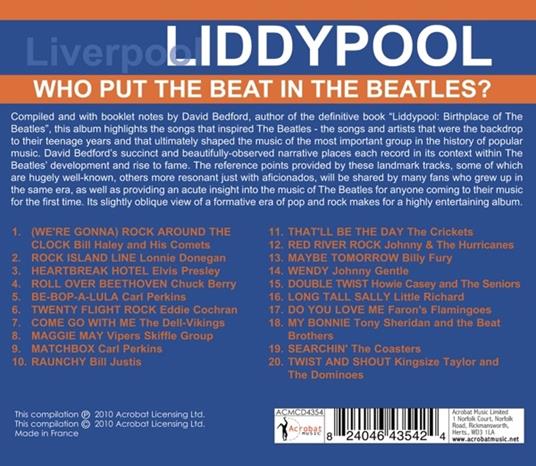Liddypool. Who Put The - CD Audio - 2
