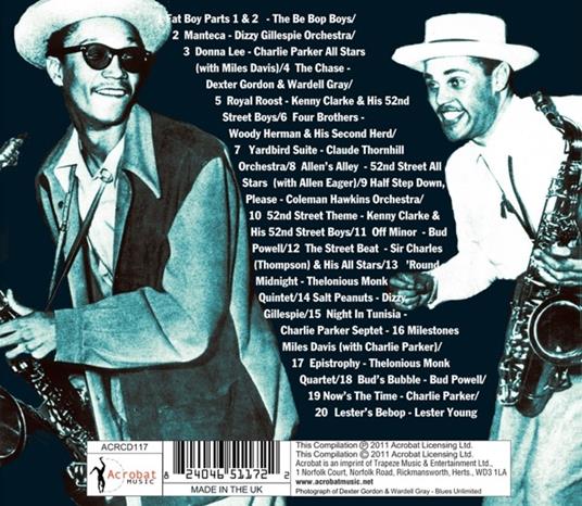 Bebop vol.1 - CD Audio - 2