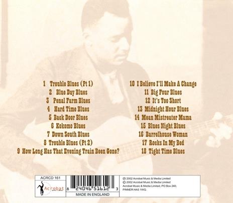 Hard Time Blues - CD Audio di Scrapper Blackwell - 2