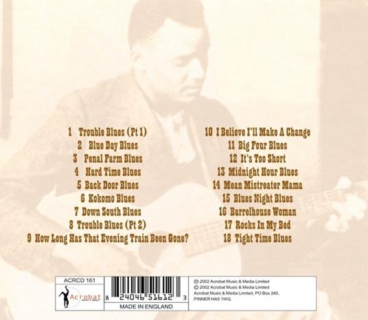 Hard Time Blues - CD Audio di Scrapper Blackwell - 2