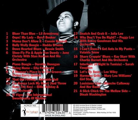 A Woman's Place Is in The - CD Audio - 2