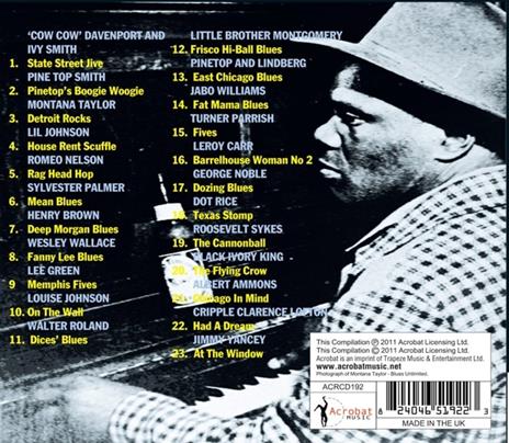 Piano Blues - CD Audio - 2