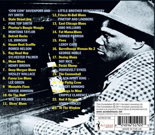 Piano Blues - CD Audio - 2