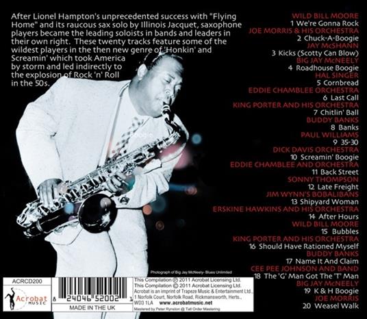 Honkin' the Boogie - CD Audio - 2