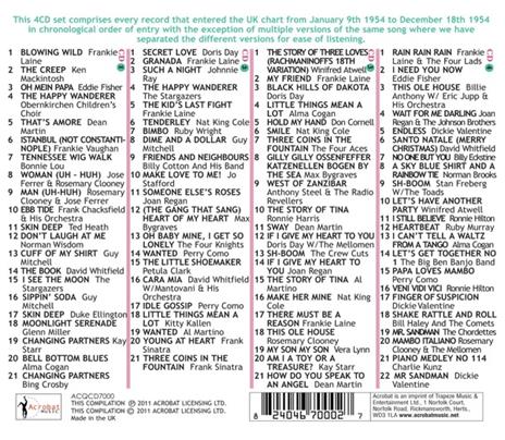 1954 British Hit Parade - CD Audio - 2