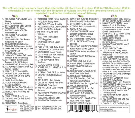 1958 British Hit Parade 2 - CD Audio - 2