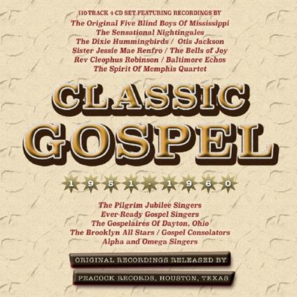 Classic Gospel 1951-1960 - CD Audio