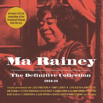 The Definitive Collection 1924-1928 - CD Audio di Ma Rainey