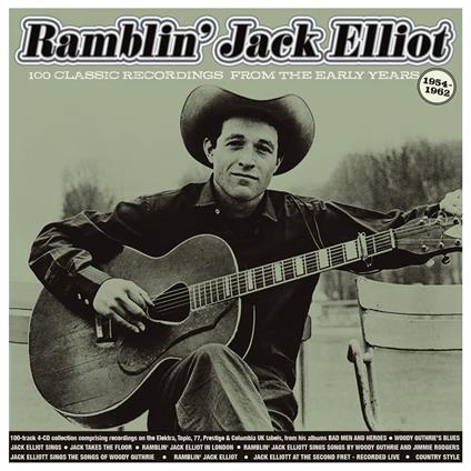 100 Classic Recordings 1954-62 - CD Audio di Ramblin Jack Elliott