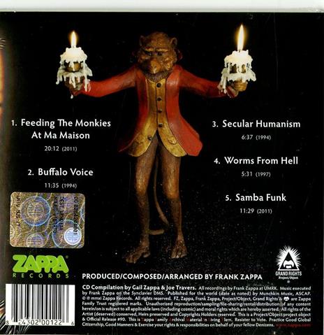 Feeding the Monkies at Ma Maison - CD Audio di Frank Zappa - 2