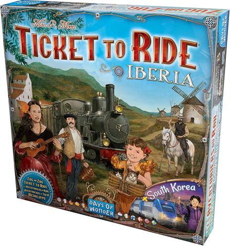 Ticket to Ride Iberia + South Korea. Gioco da tavolo - 2
