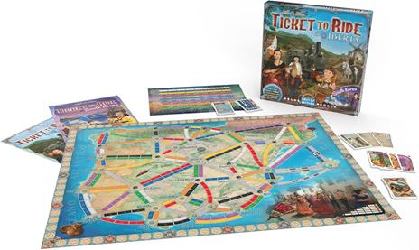 Ticket to Ride Iberia + South Korea. Gioco da tavolo - 4