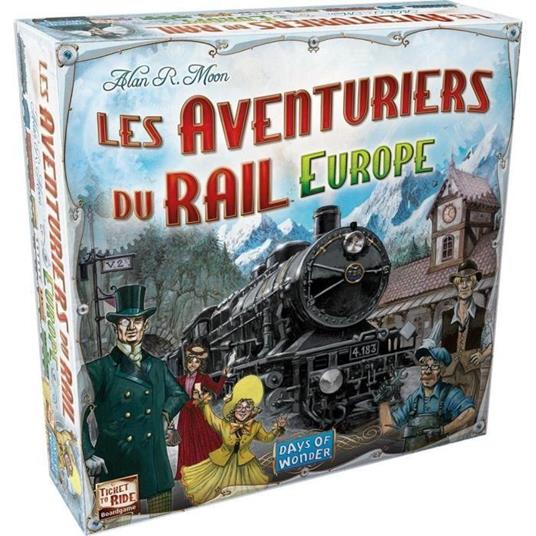Les Aventuriers du Rail Europe - Collector's Edition: 15th Anniversary - Asmodee - Gioco da tavolo - Gioco da tavolo - Gioco per famiglie