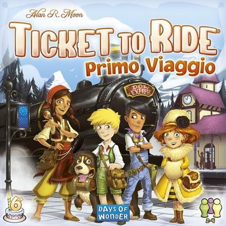 Ticket to Ride: Primo Viaggio. Base - ITA. Gioco da tavolo - 5