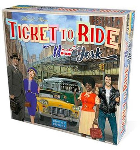 Ticket to Ride New York. Base - ITA. Gioco da tavolo - 2