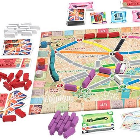 Ticket to Ride Londra. Base - ITA. Gioco da tavolo - 3