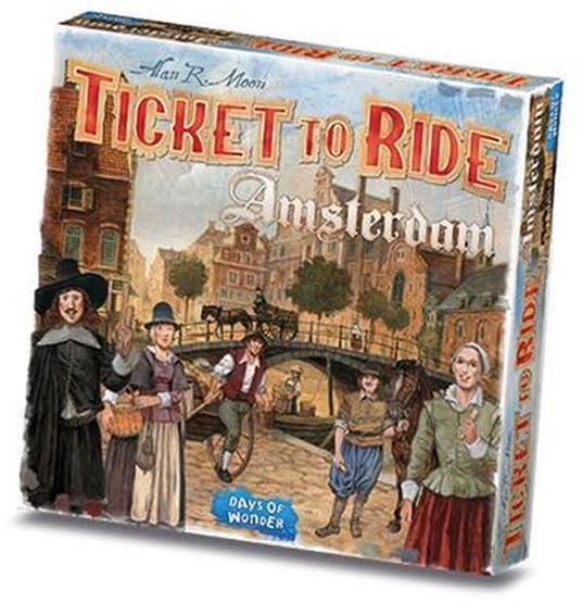 Ticket to Ride Amsterdam. Base - ITA. Gioco da tavolo - 2