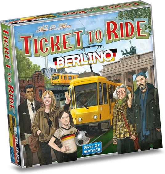 Ticket To Ride Berlino. Base - ITA. Gioco da tavolo - 3