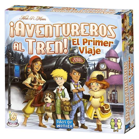 Juego De Mesa ?Aventureros Al Tren! El Primer Viaje
