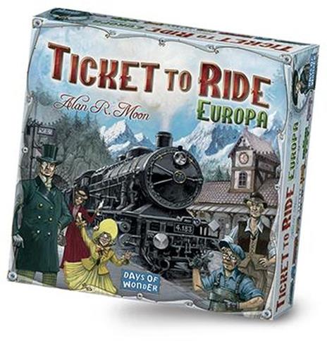 Ticket to Ride Europa. Base - ITA. Gioco da tavolo - 5