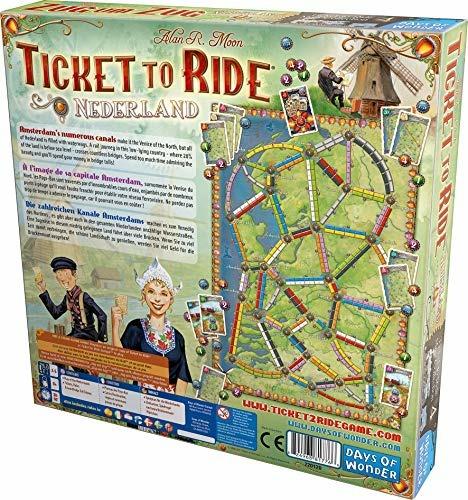 Ticket to Ride Map Collection #4 Nederland. Esp. - Multi (ITA). Gioco da tavolo - 3