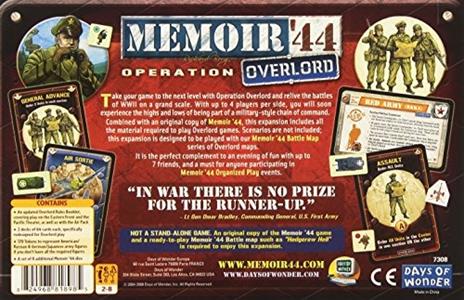 Memoir44. Operation Overlord. Gioco da tavolo - 2