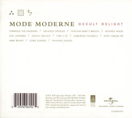 Occult Delight - CD Audio di Mode Modern - 2