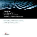 Sinfonia n.3 - Ouverture Leonore n.3 - Ouvertures Le creature di Prometeo - CD Audio di Ludwig van Beethoven,Nikolaus Harnoncourt,Chamber Orchestra of Europe