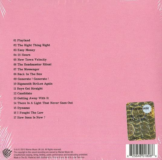 Adrenalin Baby. Live - CD Audio di Johnny Marr - 2