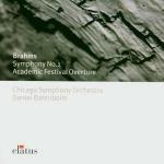 Sinfonia n.1 - Ouverture Accademica - CD Audio di Johannes Brahms,Chicago Symphony Orchestra,Daniel Barenboim