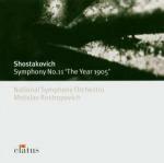Sinfonia n.11 - CD Audio di Dmitri Shostakovich,Mstislav Rostropovich,National Symphony Orchestra