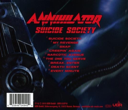 Suicide Society - CD Audio di Annihilator - 2