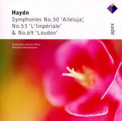 Sinfonie n.30, n.53, n.69 - CD Audio di Franz Joseph Haydn,Nikolaus Harnoncourt,Concentus Musicus Wien