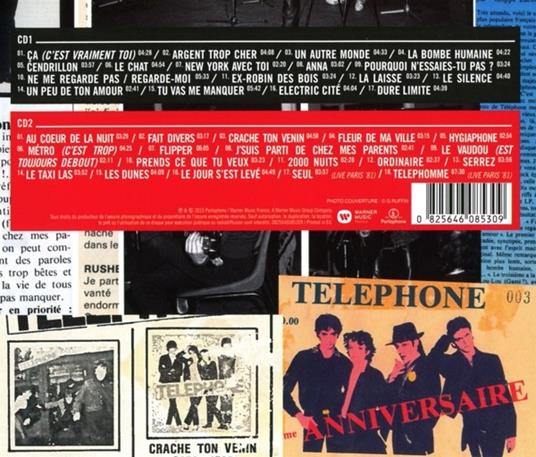 Au coeur de telephone - CD Audio di Telephone - 2