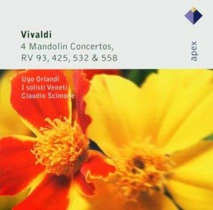 Concerti per mandolino RV93, RV425, RV532, RV558 - CD Audio di Antonio Vivaldi,Claudio Scimone,Solisti Veneti