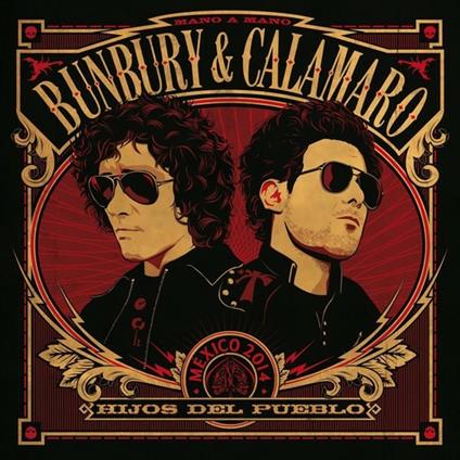 Hijos del pueblo - Vinile LP + CD Audio di Andrés Calamaro,Enrique Bunbury