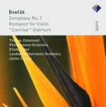 Sinfonia n.7 - Romance - Ouverture Carnival - CD Audio di Antonin Dvorak,London Philharmonic Orchestra,Philharmonia Orchestra,Eliahu Inbal,James Conlon,Thomas Zehetmair