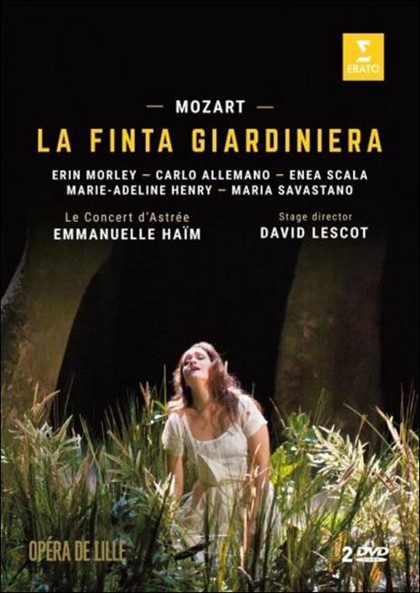 Wolfgang Amadeus Mozart. La finta giardiniera (2 DVD) - DVD di Wolfgang Amadeus Mozart,Emmanuelle Haim