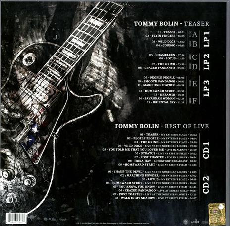 Teaser (40th Anniversary Vinyl Edition Box Set) - Vinile LP + CD Audio di Tommy Bolin - 2