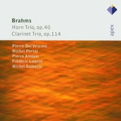 Trii op.40, op.114 - CD Audio di Johannes Brahms