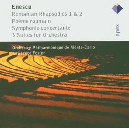 Rapsodie rumene n.1, n.2 - Suites - CD Audio di George Enescu