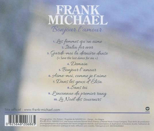Bonjour L'amour - CD Audio di Frank Michael - 2
