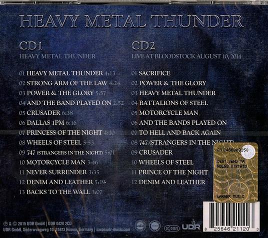 Heavy Metal Thunder - CD Audio di Saxon - 2