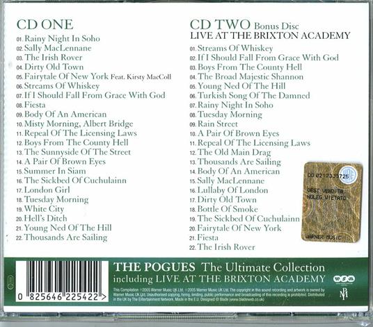 The Ultimate Collection - CD Audio di Pogues - 2
