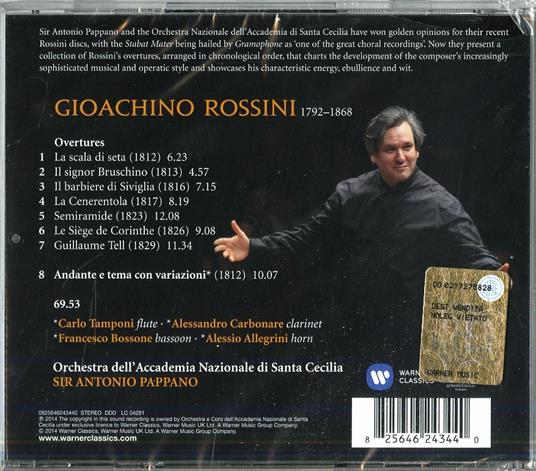 Overtures - CD Audio di Gioachino Rossini - 2
