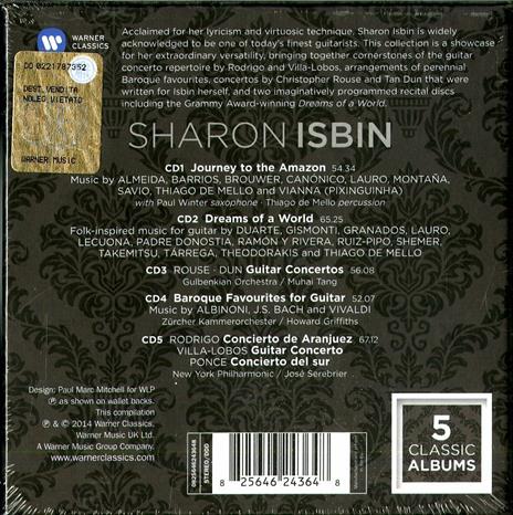 5 Classic Albums - CD Audio di Sharon Isbin - 2