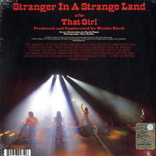 Stranger in a Strange Land - Vinile 7'' di Iron Maiden - 2