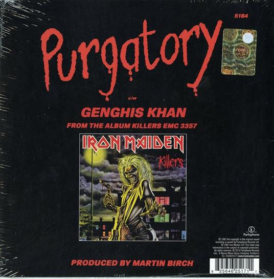 Purgatory - Vinile 7'' di Iron Maiden - 2