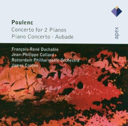 Concerto for Two Pianos - CD Audio di Francis Poulenc